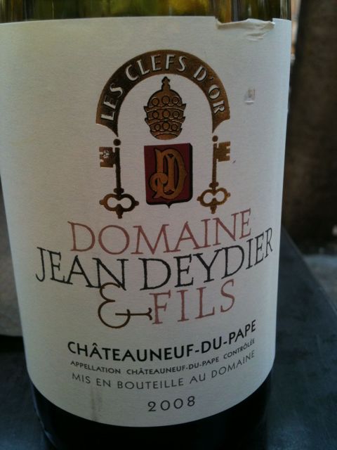 Domaine Jean Deydier & Fils, 2008