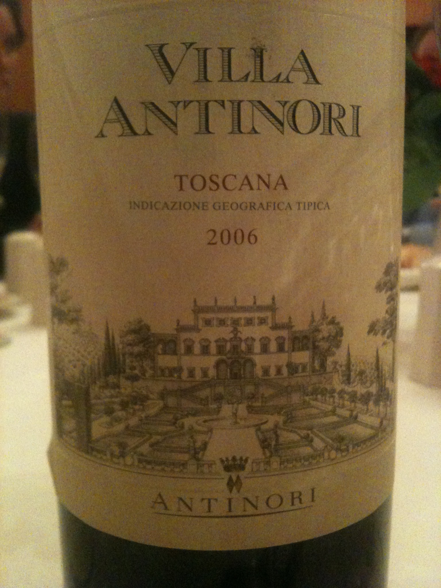 Villa Antinori, 2006