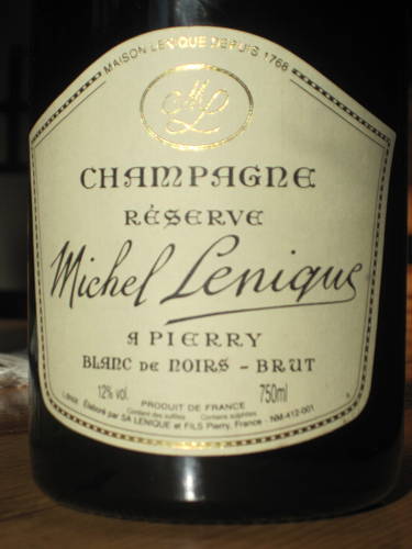 Michel Lenique, Blanc de Noirs