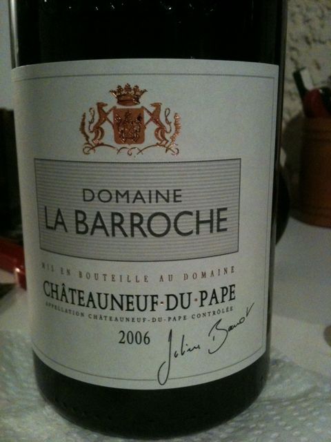 Domain La Barroche, 2006