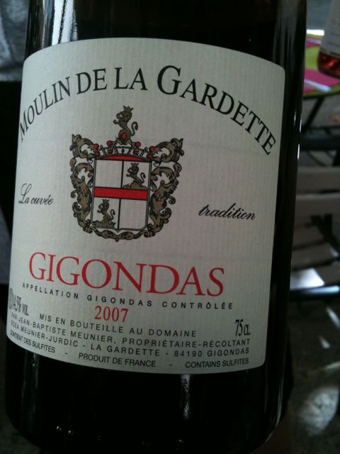 Domain De La Gardette, 2007