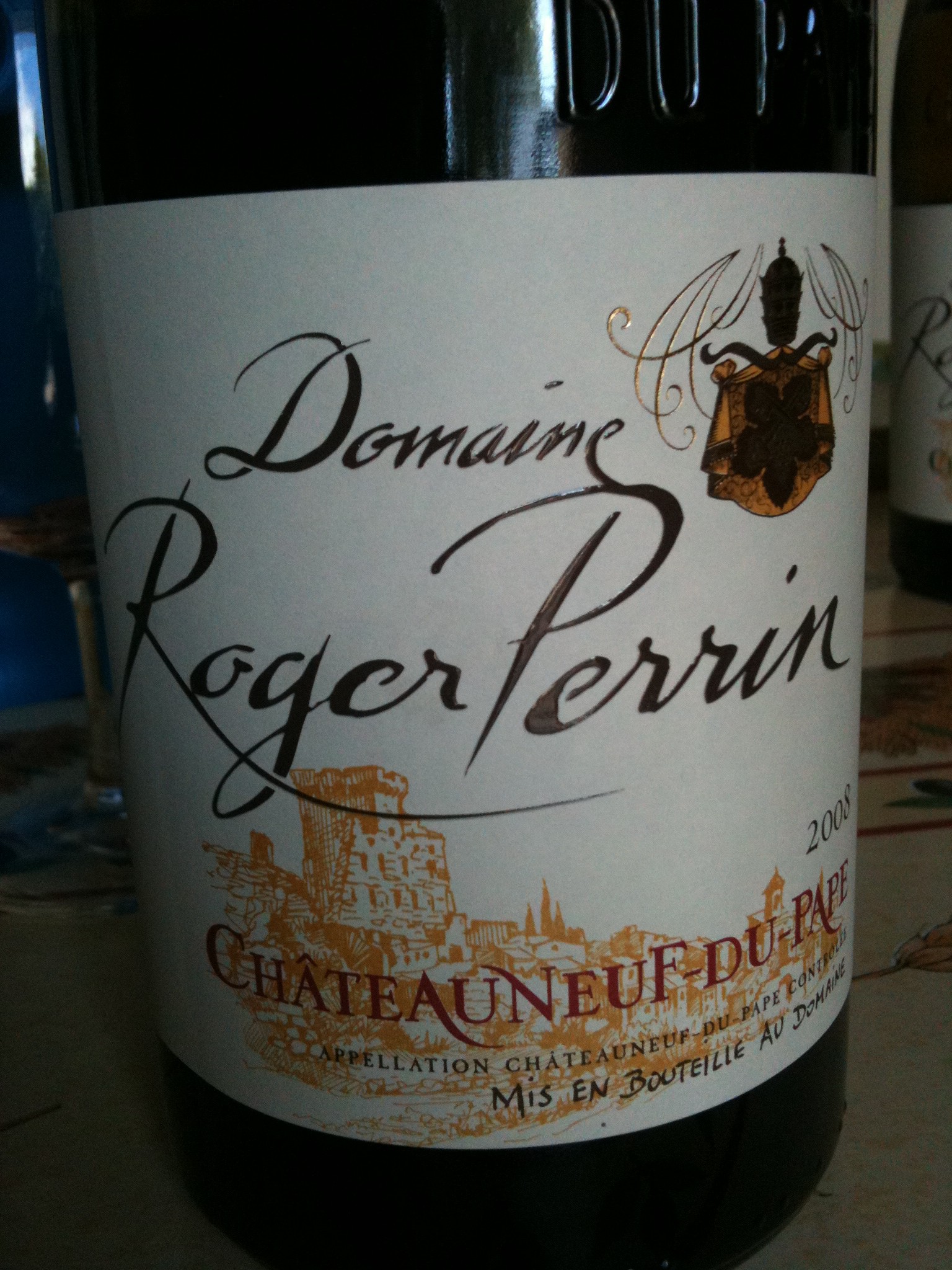 Domaine Roger Perrin, Châteauneuf-du-Pape, 2008