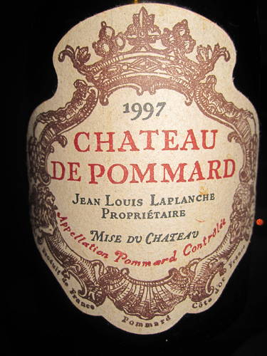 Château de Pommard, 1997